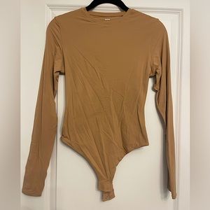 SKIMS Fits Everybody LONG SLEEVE CREW NECK BODYSUIT